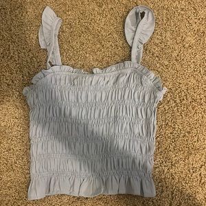Blue cloud ten crop top. Never worn but doesn't have tags.